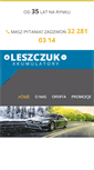 Mobile Screenshot of leszczuk.pl